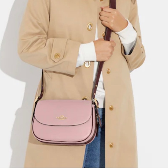 Coach crossbody bag Powder Pink Wine Multi new with tags.#2